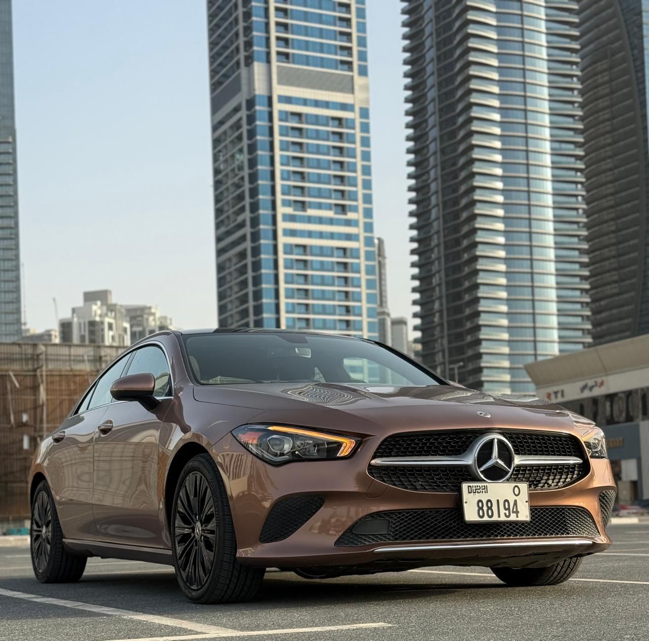Bronze Mercedes Benz CLA 250 AMG Kit 2023